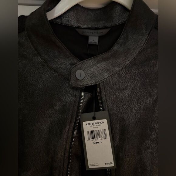 John Varvatos Racer Jacket, New with tags. Size Large - Picture 5 of 9